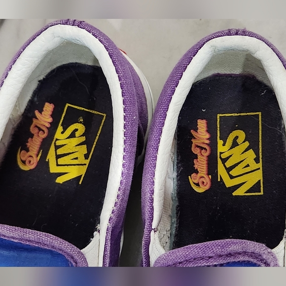 Vans x Pretty Guardians Sailor Moon slip on sneakers kids size 11.5 - Picture 7 of 10